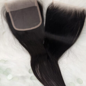 Closures 5x5 lace straight color 1b