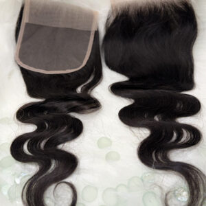 Closures 5x5 lace body wave color 1b